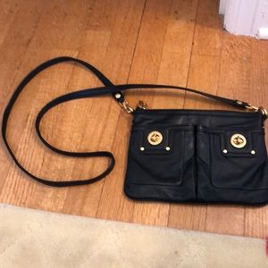 Marc by Marc Jacobs Black Leather Crossbody Bag